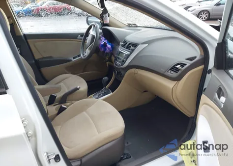 2012 Hyundai Accent Gls from USA, damaged, VIN KMHCT4AE2CU260639